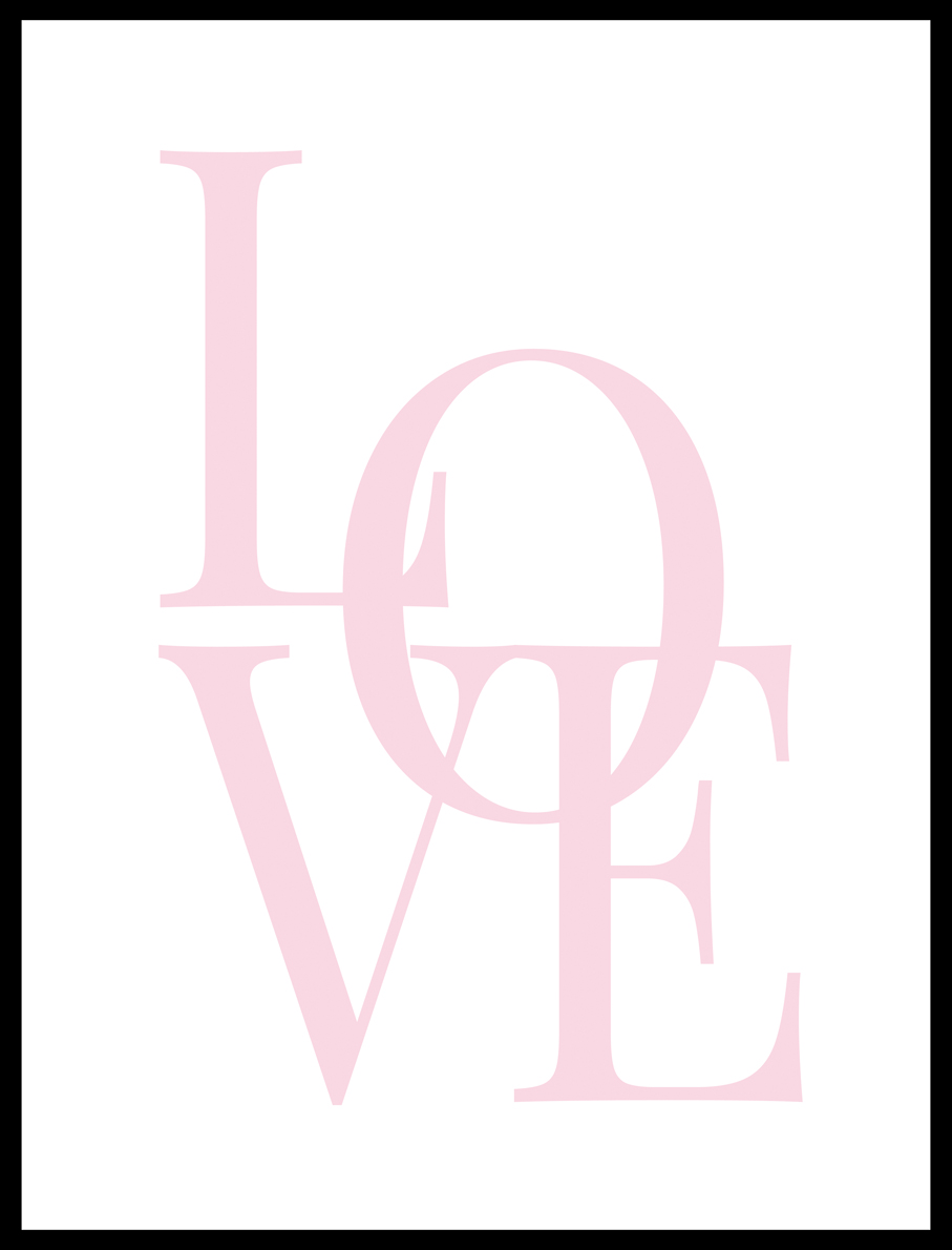 Мотивационный постер "Любовь"