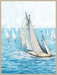 Постер "Морской пейзаж"
