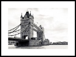 Постер с Тауэрским мостом в Лондоне
